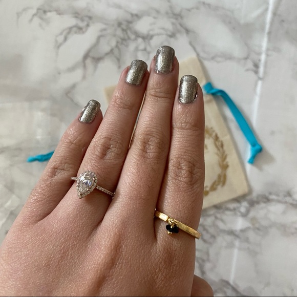 Anthropologie shiraleah raval stacking ring one size - Picture 2 of 3